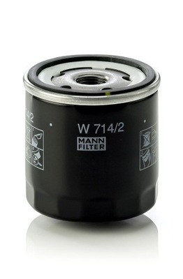 MANN-FILTER W 714/2 FILTRO ACEITES  