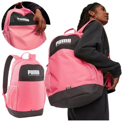 plecak szkolny różowy puma sportowy młodzieżowy
