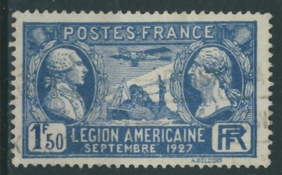 Francja 1,50 fr. - Legion Americaine 1927 r.