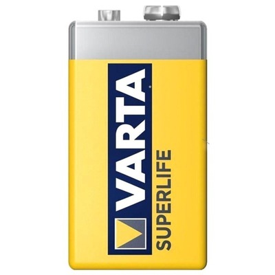 BATERIA 9V R9 6F22 VARTA SUPERLIFE