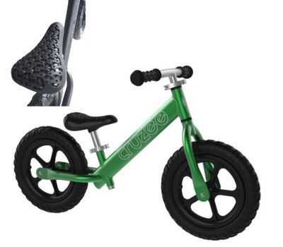 Rowerek biegowy CRUZEE zielony