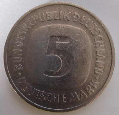 0577 - Niemcy 5 marek, 1975