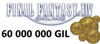 FF XIV FINAL FANTASY XIV 60 000 000 60MLN 60M GIL