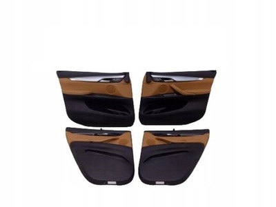 Bmw x6 f16 оббивка обшивки двері шторка фото №1