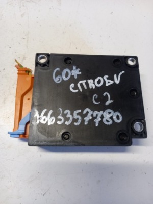 Модуль подушок подушка безпеки citroen c2 9663357780 фото №1