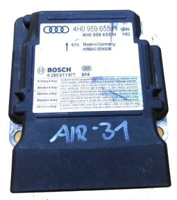 Датчик подушка безопасности audi a8 4h0959655h 0285011977 фото №1