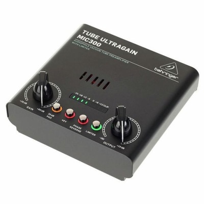 Behringer MIC300 Tube Ultragain Lampowy przedwzmacniacz mikrofonowy