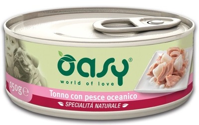 Oasy Tuńczyk z rybami oceanicznymi 150g