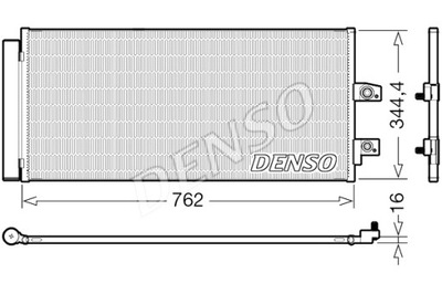 DENSO CONDENSER AIR CONDITIONER VOLVO XC40 1.5 2.0 2.0D 10.17-  
