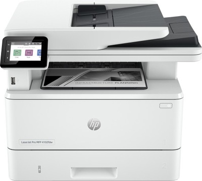 HP LaserJet Pro Urządzenie wielofunkcyjne 4102dw, Czerń i biel, Drukarka do