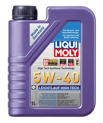 OLEJ SYNTETYK LIQUI MOLY LEICH HIGH TECH 5W40 1L