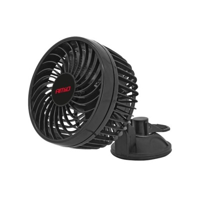 VENTILADOR AUTO VENTILADOR CON VENTOSA 12V AMIO-03001  