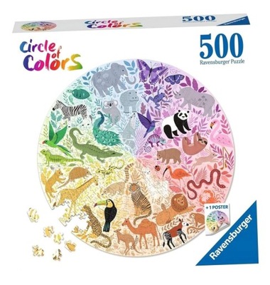 PUZZLE 500 ZWIERZETA