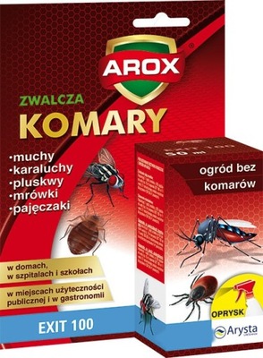 Preparat na PAJĄKI Oprysk EXIT AROX 10ml