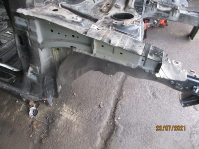 Hyundai veloster лонжерон права поріг блок двигуна фото №1