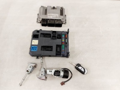 Ds3 1.6 thp набор стартовый двигателя bsi замок зажигания фото №1