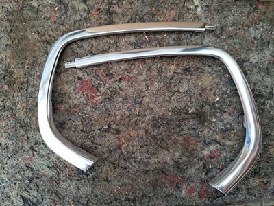 Молдинг рамка хром стекло боковой задний  правая левая maserati quattroporte vi фото №1