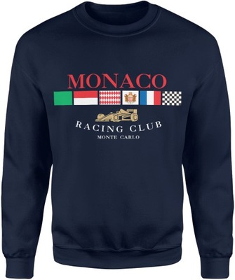 BLUZA MĘSKA FORMULA 1 F1 MONACO RACING TEAM VINTAGE ONE MOTORYZACYJNA XL