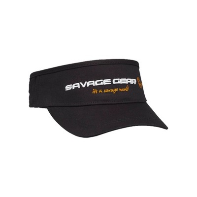 Czapka Savage Gear zapka Sun Visor One Size Black