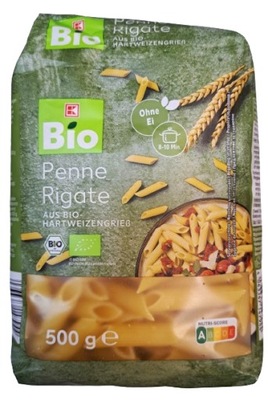 Makaron Penne Rigate Rurki BIO 500g - K Bio