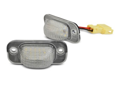 Підсвітка номерного знака led vw golf 2 jetta toledo фото №1