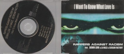 Płyta CD Rappers Against Racism I Want To Know What Love_______________