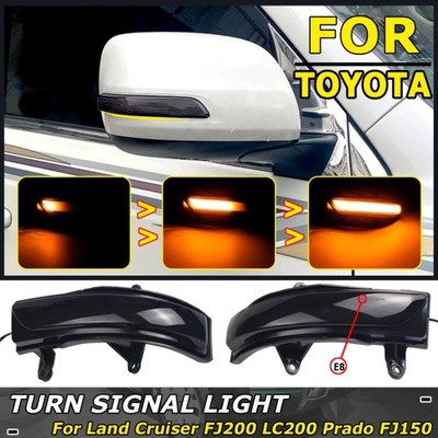 YJNE FARO LUZ DIRECCIONAL PARA TOYOTA LAND CRUISER LC200 FJ200 PRADO FJ150 2010-2020  