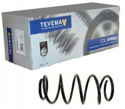 Пружина перед tevema renault laguna ii 1,6 - 2,0 фото №1