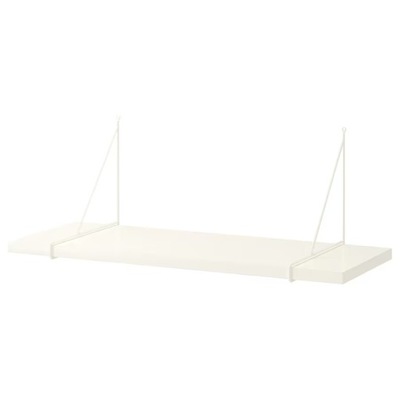 IKEA BERGSHULT/PERSHULT Półka ścienna biały 80x30
