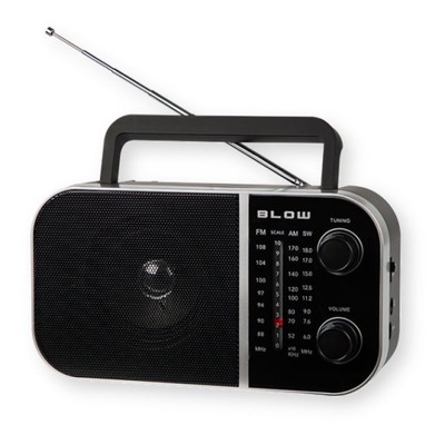 Radio przenośne analogowe VINTAGE RA6 FM AM SW r20