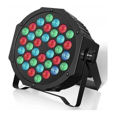 Reflektor sceniczny kolorofon LED PAR RGB 36 led DMX