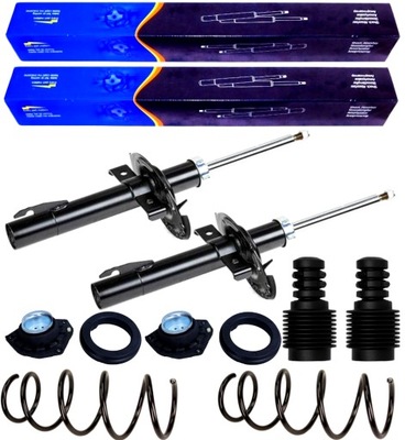 Амортизаторы подушки безопасности пружины перед renault scenic ii grand scenic ii фото №1