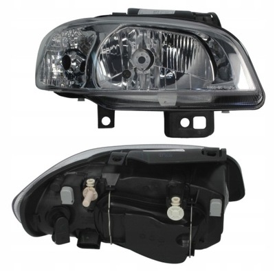 Фара лампа левый seat ibiza cordoba 99- фото №1