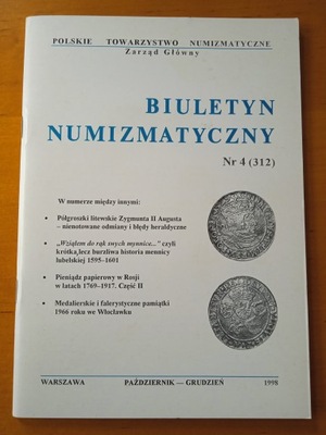 BIULETYN NUMIZMATYCZNY