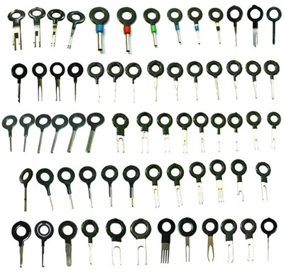 KEY WYJMAKI FOR DISMANTLING DISCONNETS CAR WIRES SET 66 AG363E  