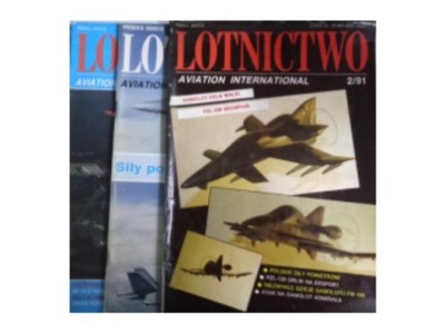 Lotnictwo aviation international nr 2,4,6 z 1991