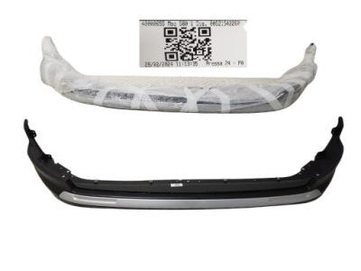 Новий оригінальний спойлер накладка бампер перед jeep compass ii 2 lift 21-25 фото №1