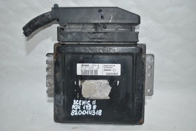 Бортовий комп'ютер модуль двигуна renault scenic ii s118301104 8200124318 фото №1