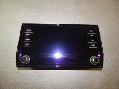 Skoda kodiaq радио навигация панель 565919605b фото №1