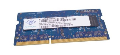 Pamięć RAM Nanya PC3-10600S-9-10-B2 2GB