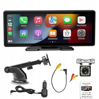 STACJA MULTIMEDIALNA PARA COCHE RADIO CARPLAY BT  