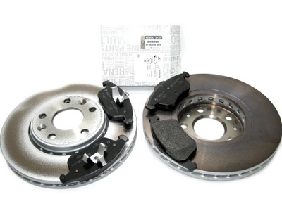 Гальмівні диски гальмівні колодки перед laguna iii 320mm оригінал фото №1