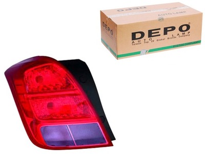 DEPO FARO (NA LUCES COLOR VENTANA CZERWONY) CHEVR  