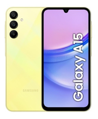 Smartfon Samsung Galaxy A15 4 GB / 128 GB 4G (LTE) Żółty