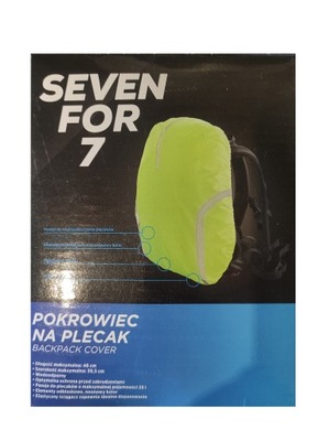 Pokrowiec na plecak 20-25 l Seven For 7 SPR żółcie