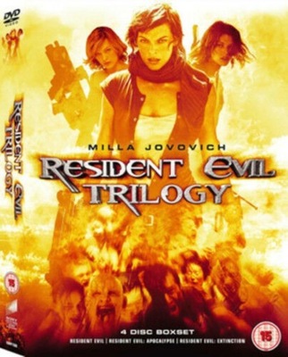 Resident Evil Trilogy DVD