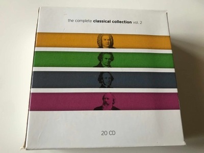 20CD Complete Classical Collection Bach Beethoven Brahms Dvorak STAN 6-/6