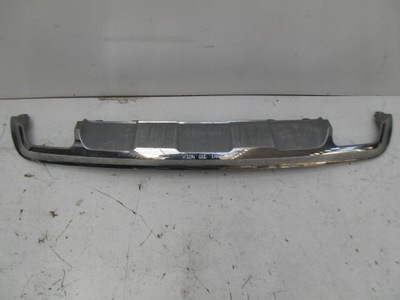 Хром накладка бампера задня mercedes glk w204 lift фото №1