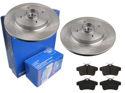 Гальмівні диски гальмівні колодки ate задня citroen c4 ii ds4 ds5 фото №1