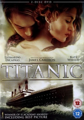 Titanic płyta DVD